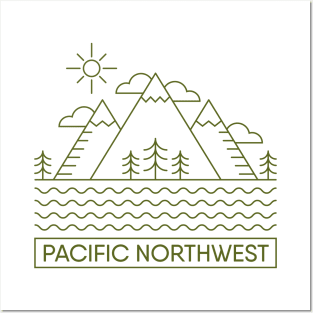 Pacific Northwest Posters and Art